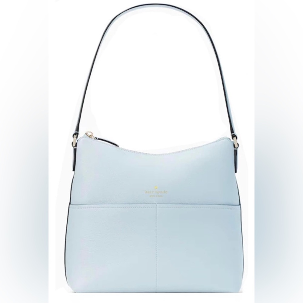 Kate Spade Bailey Textured Leather Shoulder Bag Purse Handbag